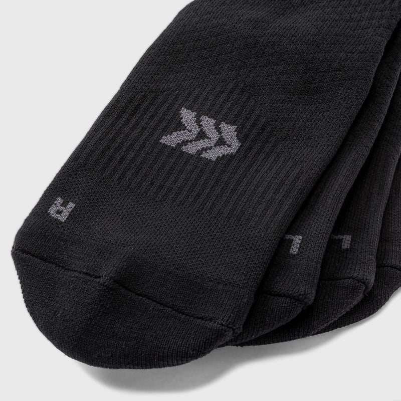 Men's Compression Over The Calf Socks 2pk - All in Motion Black 6-12