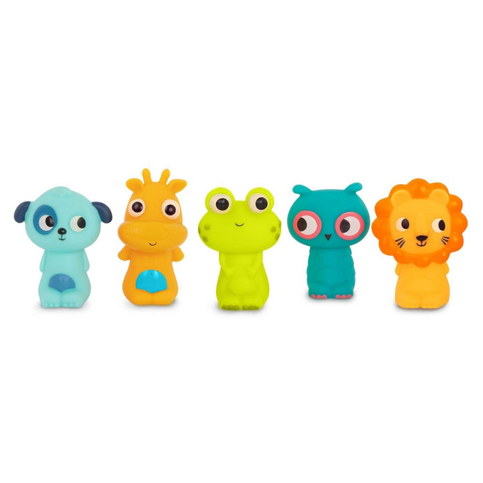 B. toys - Bath Finger Puppet - Finger Puppet Pets - 10pk