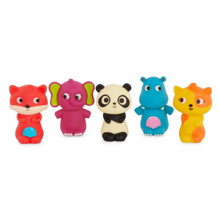 B. toys - Bath Finger Puppet - Finger Puppet Pets - 10pk