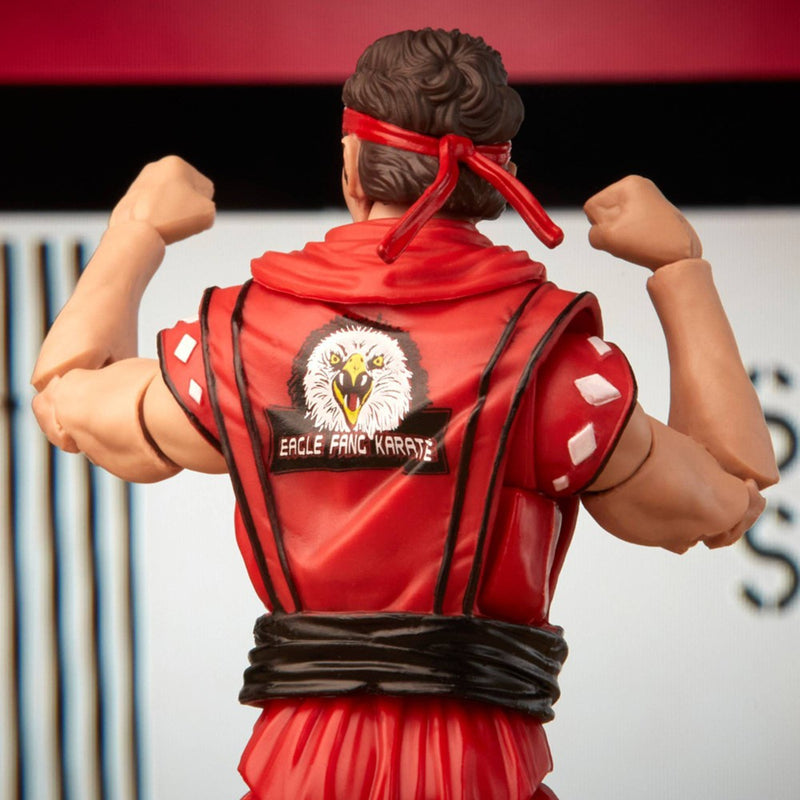 Power Rangers Lightning Collection Mighty Morphin X Cobra Kai Morphed Miguel Diaz Red Eagle Ranger Action Figure (Target Exclusive)