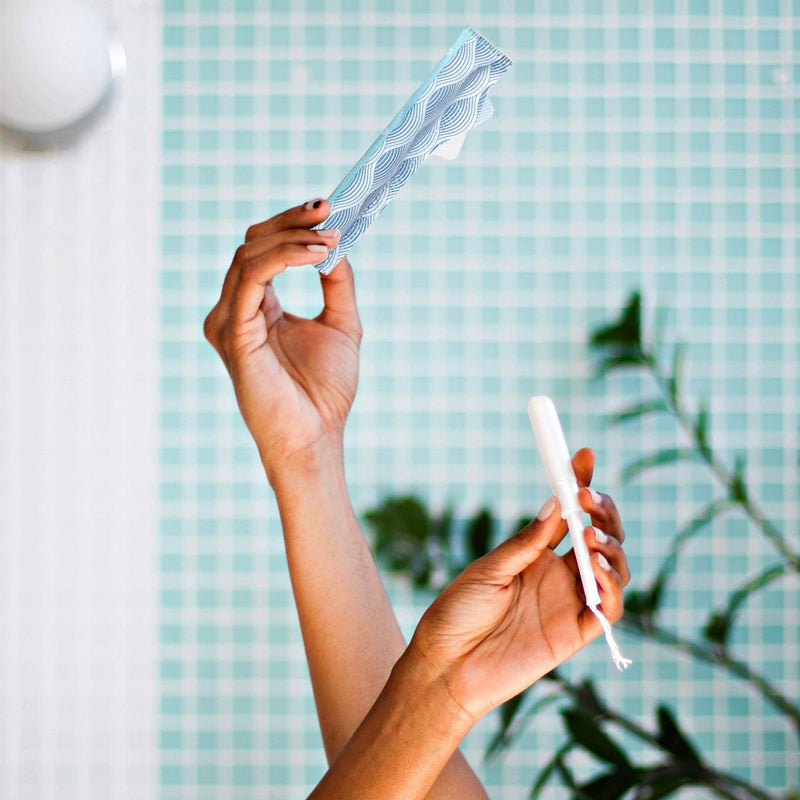 L . Organic Cotton Full Size Tampons - Super - 30ct