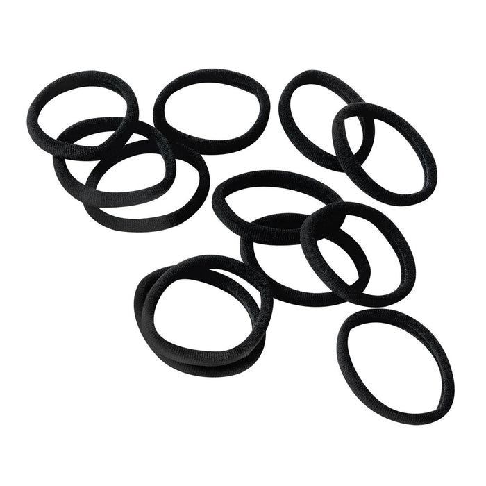 Gimme Beauty Medium Hair Bands - Black - 10ct