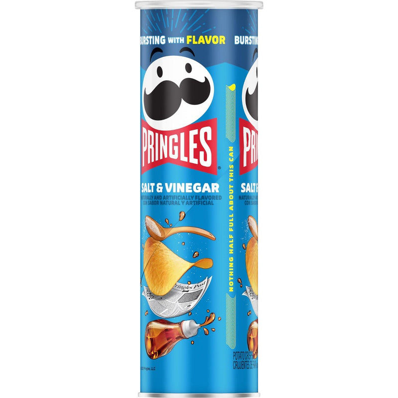 Pringles Salt & Vinegar Potato Crisps Chips - 5.5oz