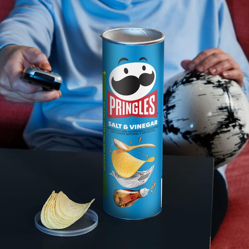 Pringles Salt & Vinegar Potato Crisps Chips - 5.5oz
