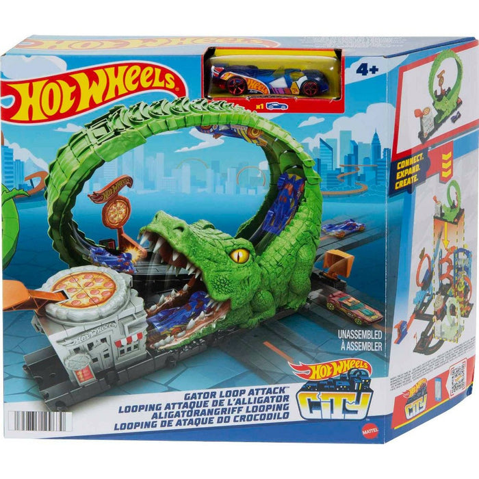 Hot Wheels City Gator Pizza Shop