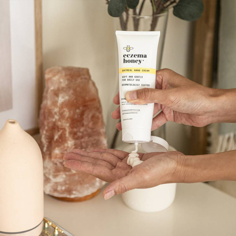 Eczema Honey Oatmeal Hand Cream - 4oz