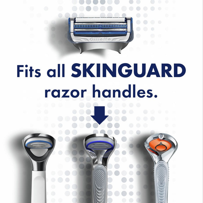 Gillette SkinGuard Men's Razor + 2 Razor Blade Refills