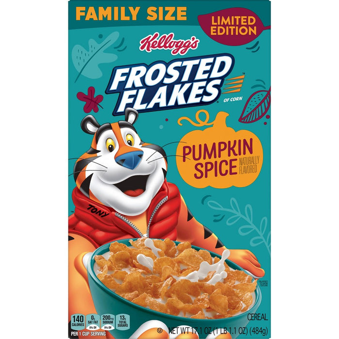 Kellogg's Frosted Flakes Pumpkin Spice - 17.1oz