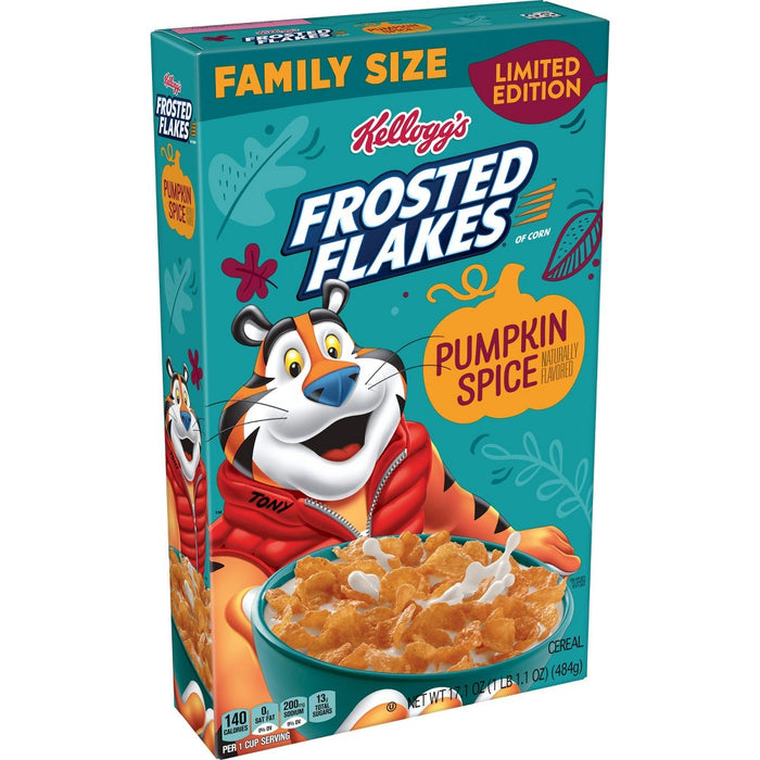 Kellogg's Frosted Flakes Pumpkin Spice - 17.1oz