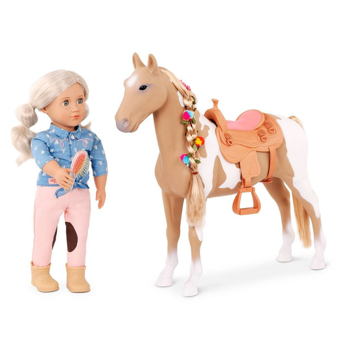 Our Generation Palomino Hair Play Horse Accessory Set for 18" Dolls (LOCAL PICKUP ONLY)