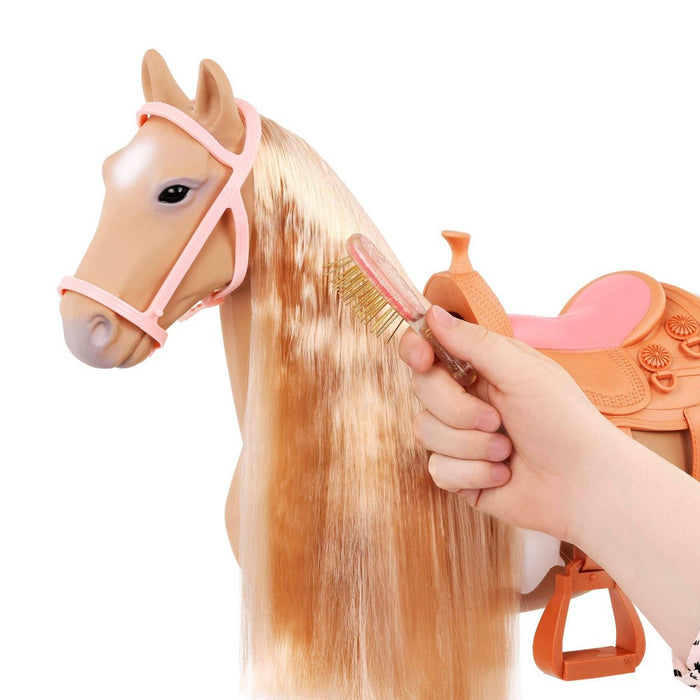 Our Generation Palomino Hair Play Horse Accessory Set for 18" Dolls (LOCAL PICKUP ONLY)