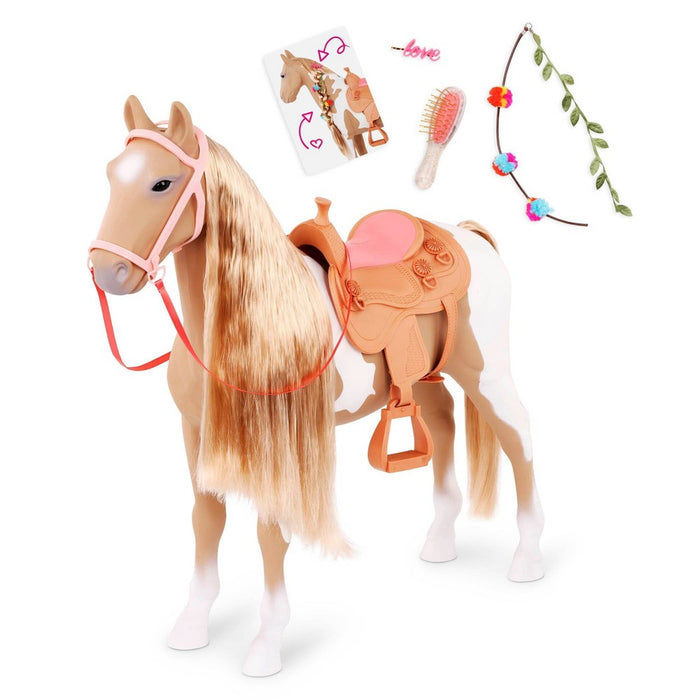 Our Generation Palomino Hair Play Horse Accessory Set for 18" Dolls (LOCAL PICKUP ONLY)