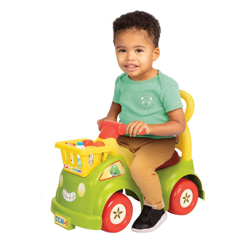 Cocomelon Healthy Habits Kids' Ride-On with Sound,Songs, Lights and Bonus Toys