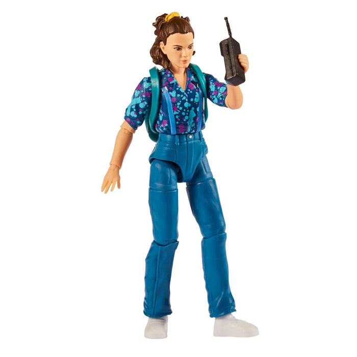 Teenage Mutant Ninja Turtles and Stranger Things Upside Down Remix 6" Leonardo and Eleven Action Figure 2pk