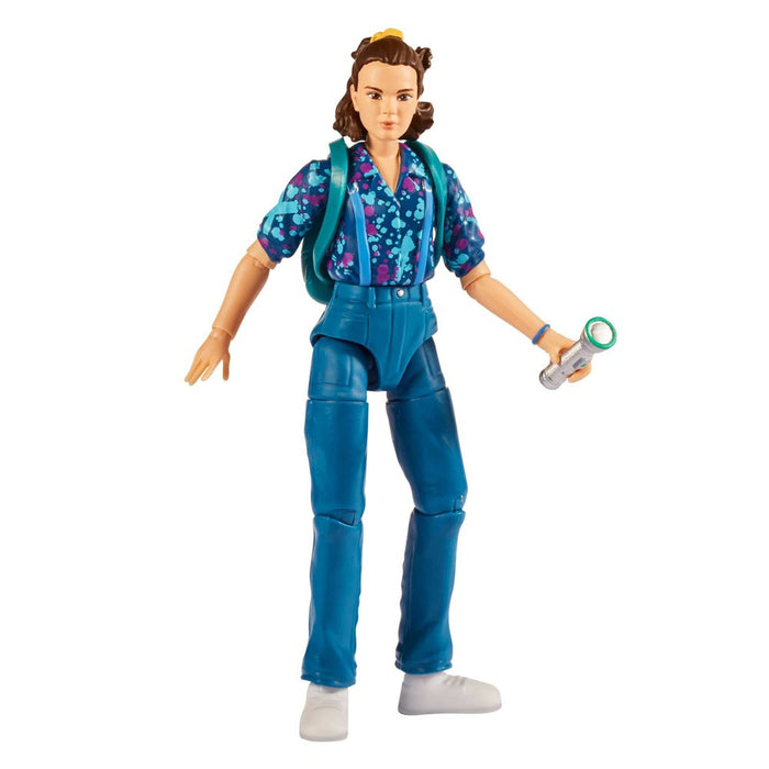 Teenage Mutant Ninja Turtles and Stranger Things Upside Down Remix 6" Leonardo and Eleven Action Figure 2pk