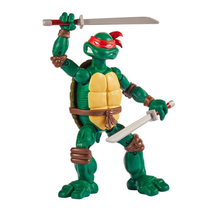Teenage Mutant Ninja Turtles and Stranger Things Upside Down Remix 6" Leonardo and Eleven Action Figure 2pk
