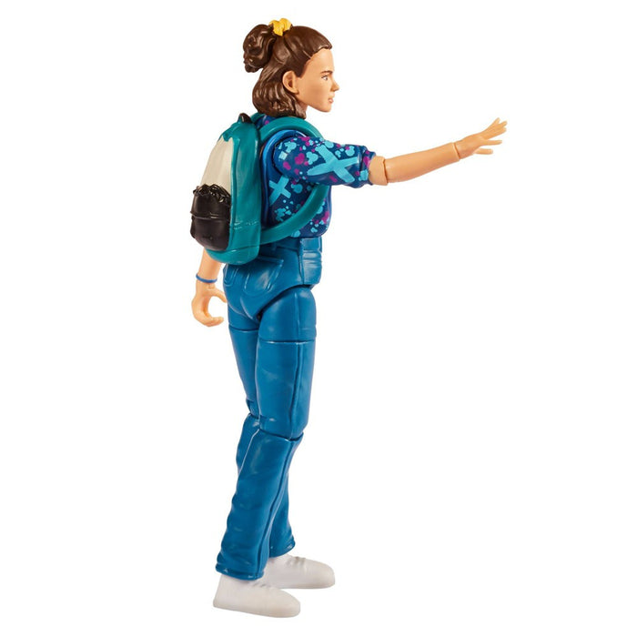 Teenage Mutant Ninja Turtles and Stranger Things Upside Down Remix 6" Leonardo and Eleven Action Figure 2pk