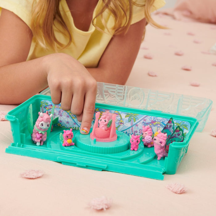 Hatchimals CollEGGtibles Rainbow-cation Llama Family Carton