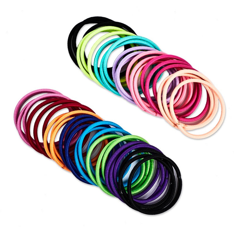 scunci No Damage Elastic Hair Ties - 45pk