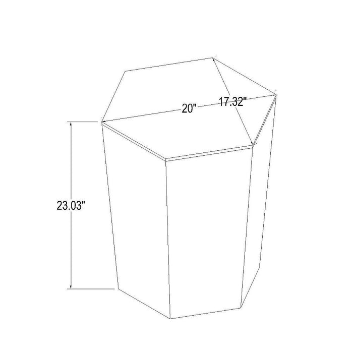 Ogden Burled Wood Accent Table Brown - Threshold designed with Studio McGee (LOCAL PICKUP ONLY)