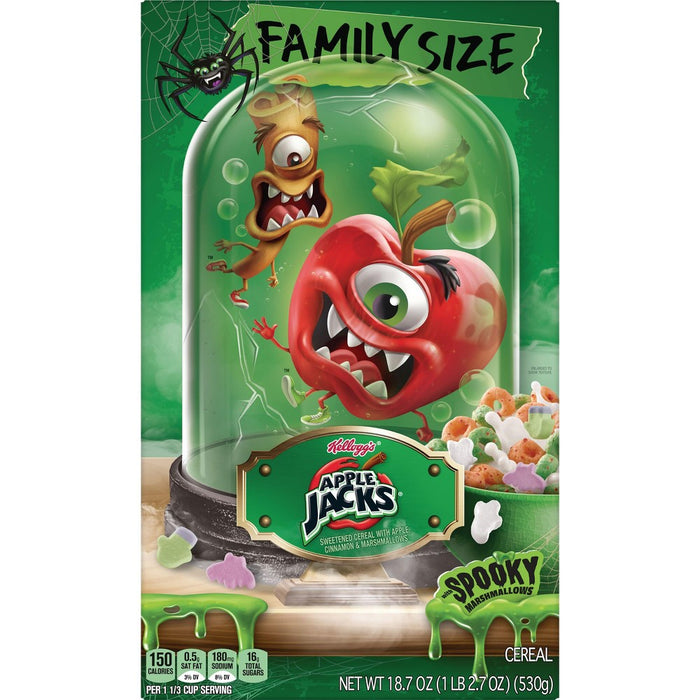 Kellogg's Apple Jacks Spooky Cereal - 18.7oz