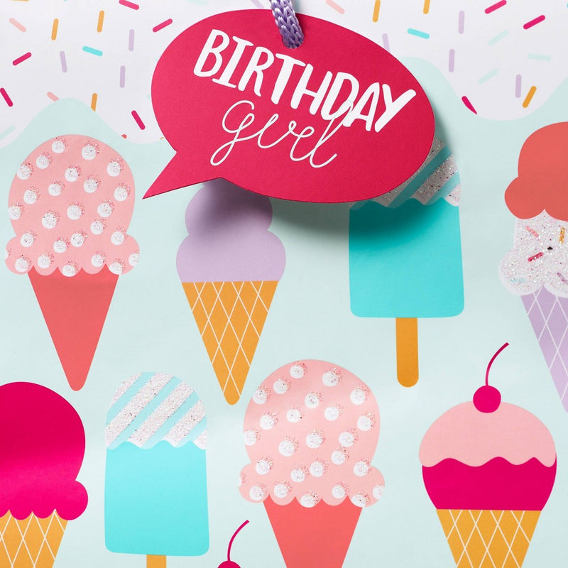 Ice Cream Medium Vogue Gift Bag - Spritz