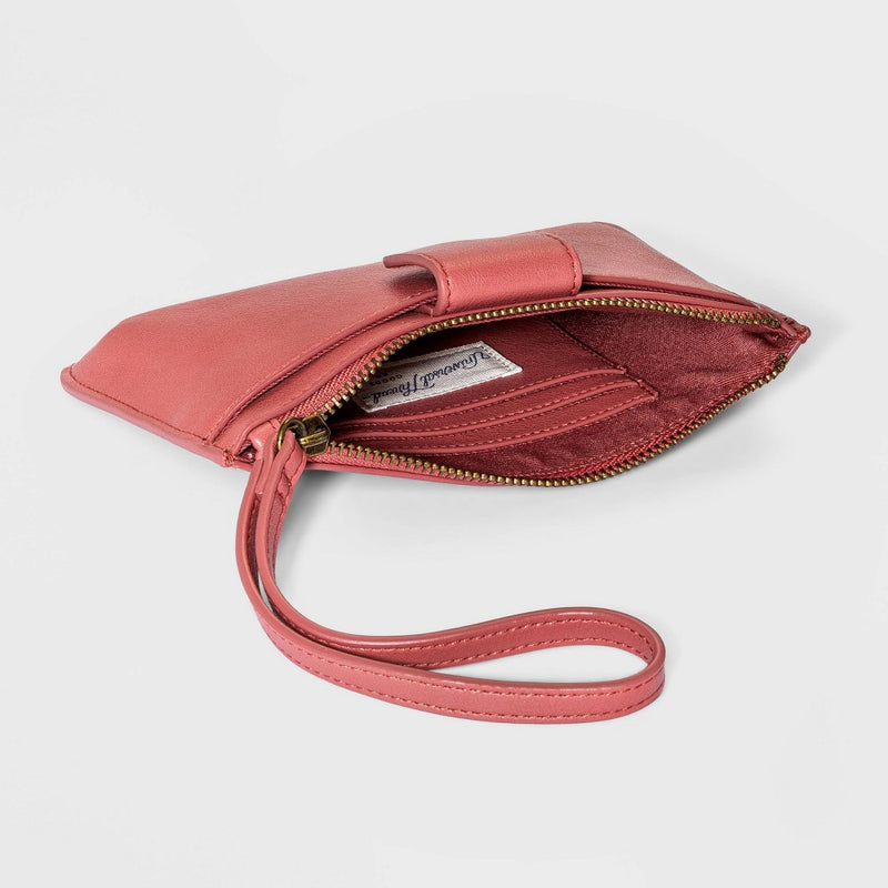 Zip Closure Wristlet - Universal Thread Rose Red