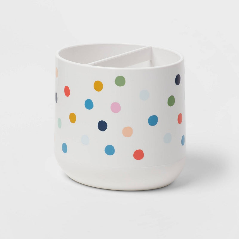 Multi Dot Kids' Toothbrush Holder - Pillowfort