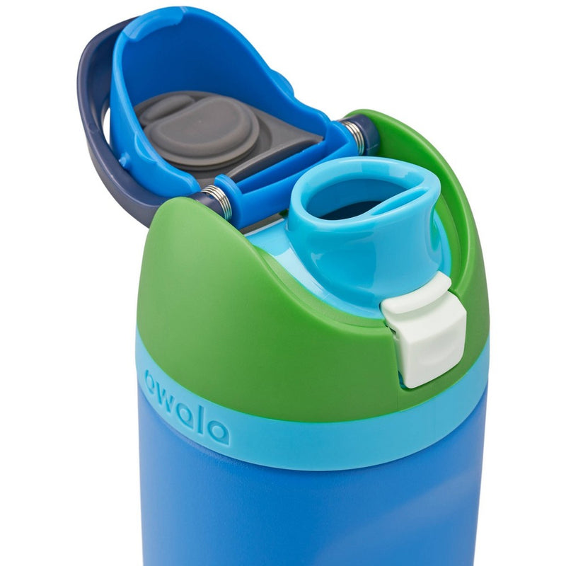 Owala 16oz Kids' Free Sip Stainless Steel Water Bottle - Blue Machine