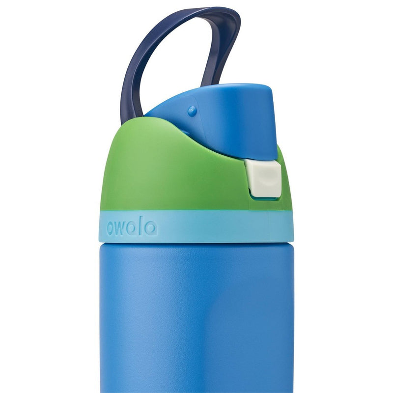 Owala 16oz Kids' Free Sip Stainless Steel Water Bottle - Blue Machine