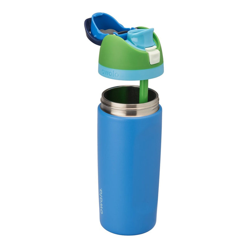 Owala 16oz Kids' Free Sip Stainless Steel Water Bottle - Blue Machine