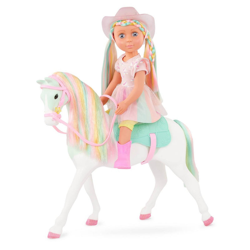 Glitter Girls 14" Doll and Toy Horse Gia & Gypsy
