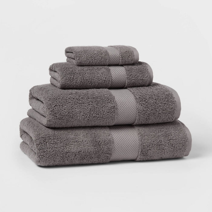 Performance Plus Hand Towel Dark Gray - Threshold