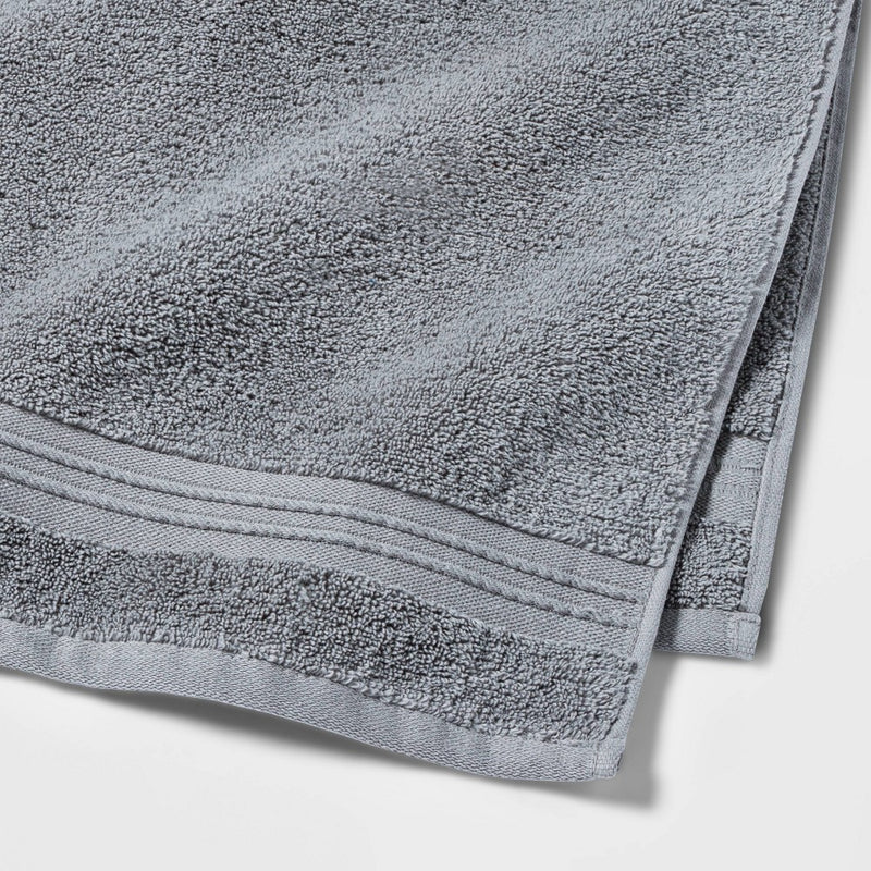 Spa Hand Towel Light Gray - Threshold Signature