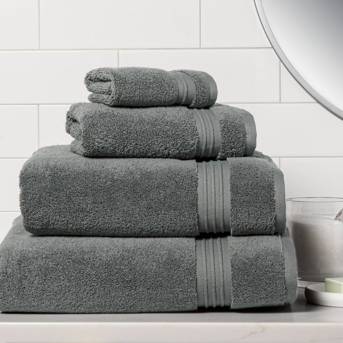 Spa Hand Towel Dark Gray - Threshold Signature