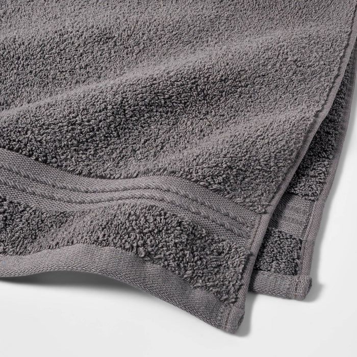 Spa Hand Towel Dark Gray - Threshold Signature