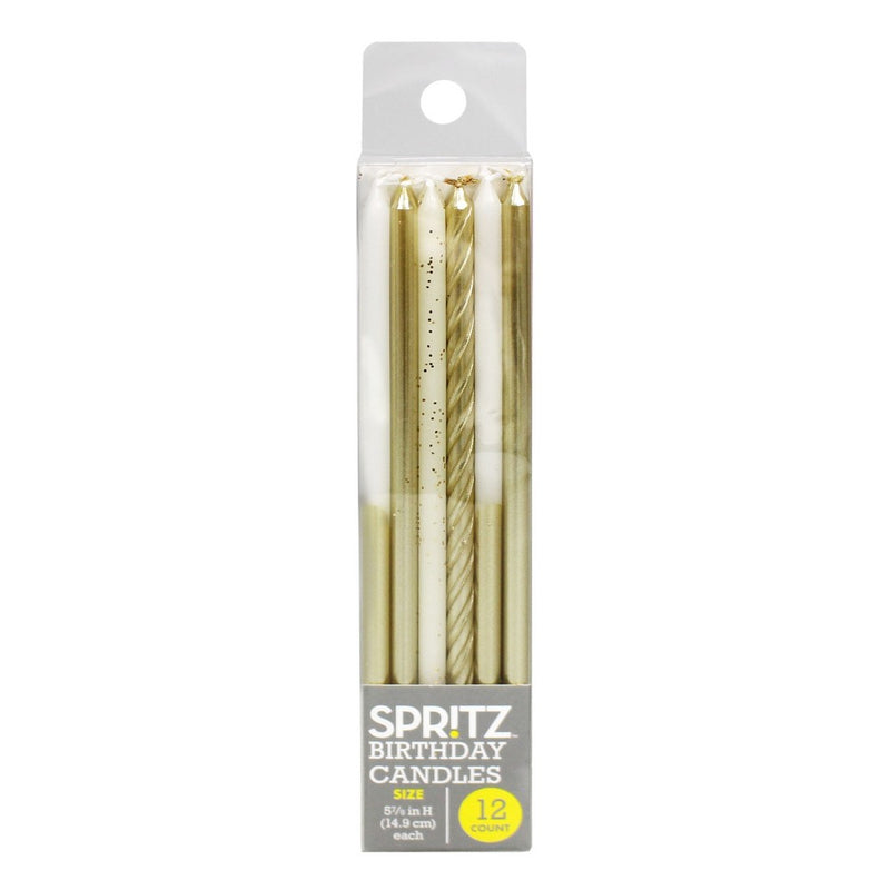 12ct Long Candle Gold - Spritz