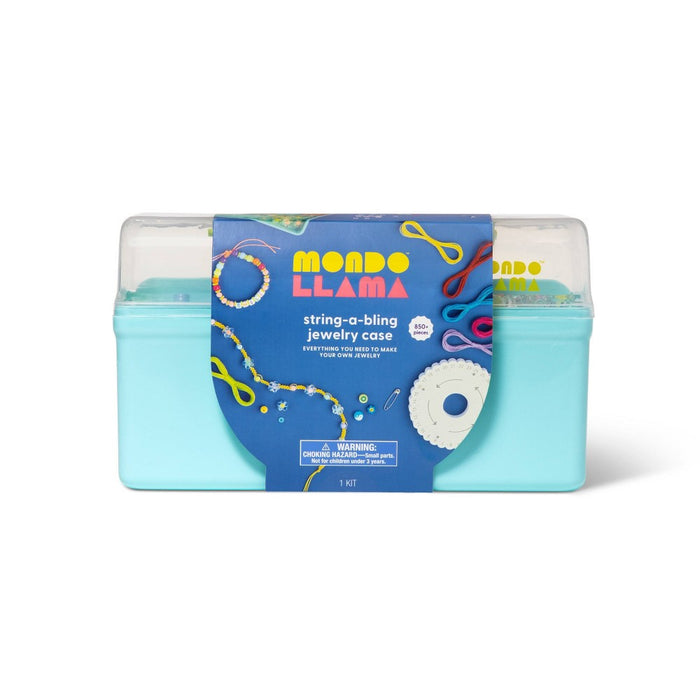 String-A-Bling Jewelry Kit with Case - Mondo Llama