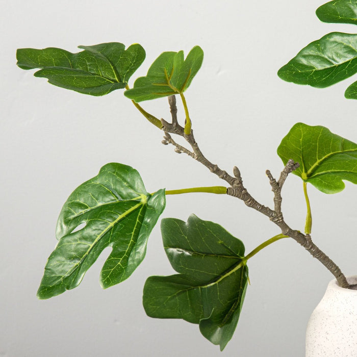 16" Faux Fig Leaf Branch Arrangement - Hearth & Hand with Magnolia