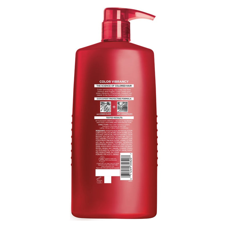 L'Oreal Paris Elvive Color Vibrancy Protecting Shampoo - 28 fl oz