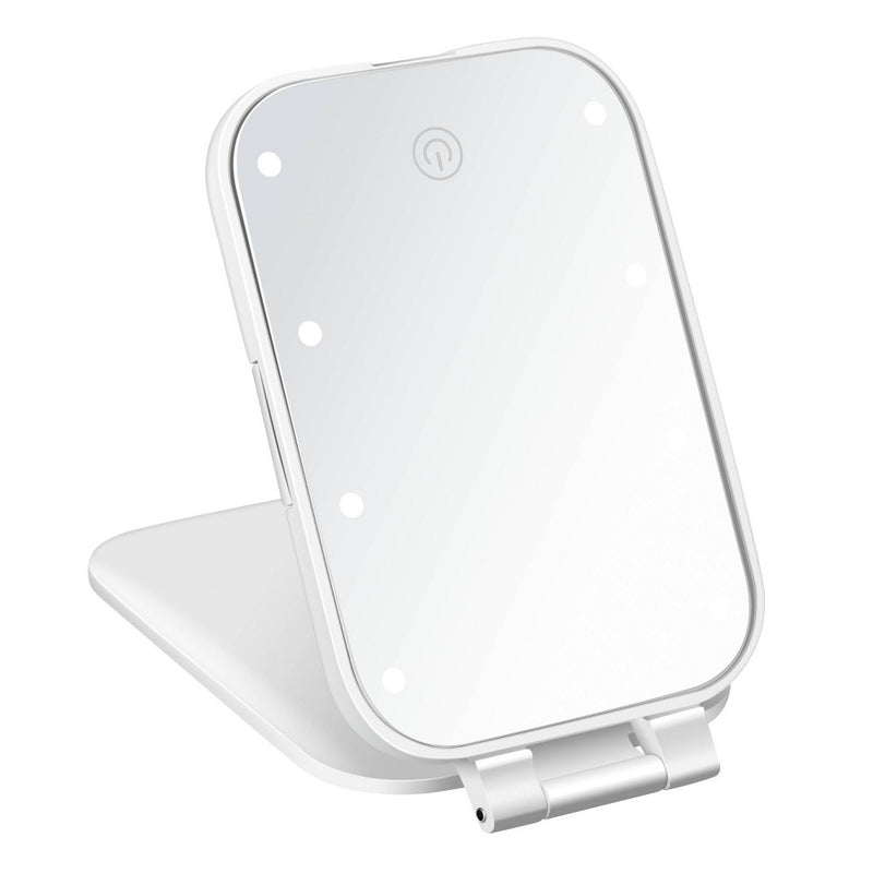 Conair LED Reflection Compact Magnification Compact Makeup Mirror - White
