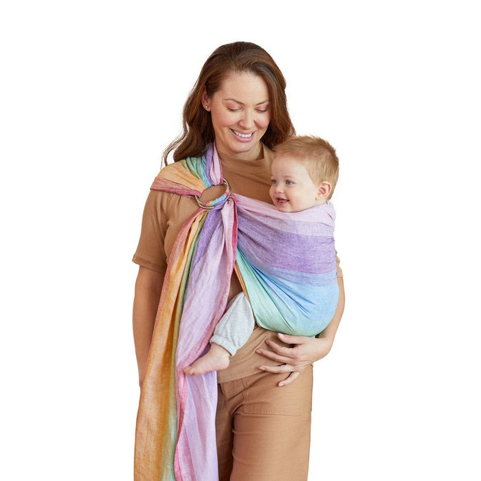 LILLEbaby Ring Sling Wrap Baby Carrier - Rainbow