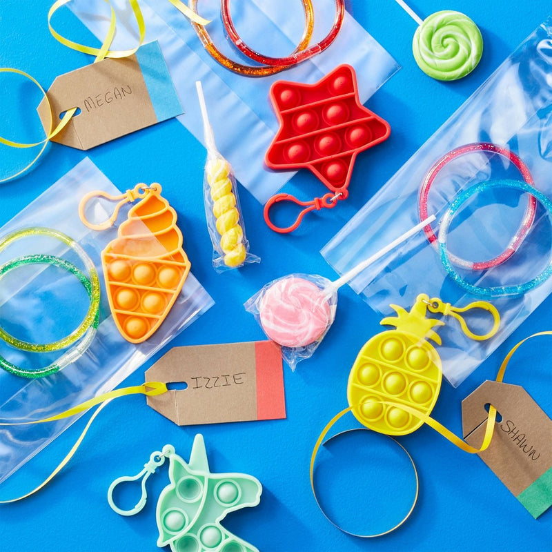 6ct Bubble Pop Keychain Favors - Spritz