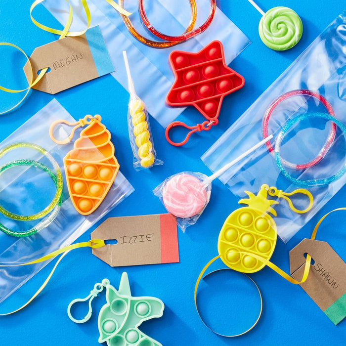 6ct Bubble Pop Keychain Favors - Spritz