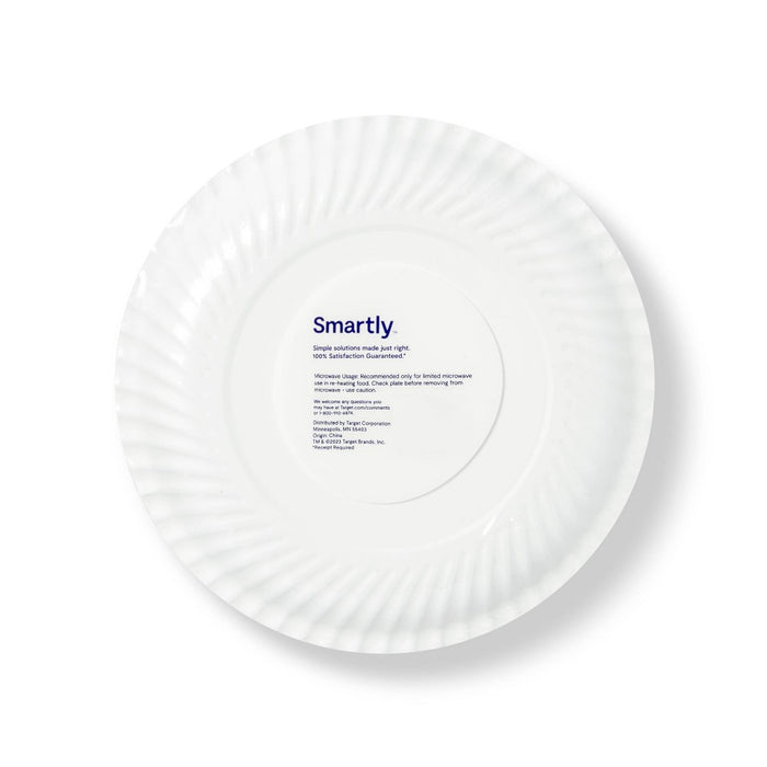 Coated Disposable Paper Plates - 9"- 120ct - Smartly