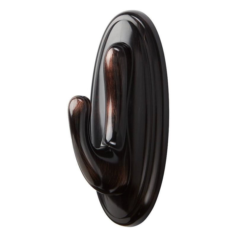 2pk Curtain Rod Hooks Oil Rubbed Bronze - Command