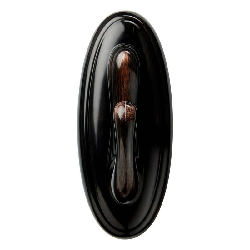 2pk Curtain Rod Hooks Oil Rubbed Bronze - Command
