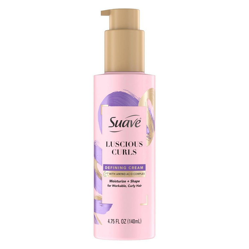 Suave Luscious Curls Defining Hair Cream - 4.75 fl oz