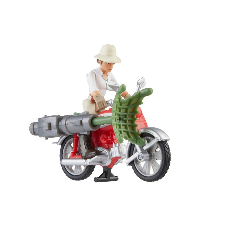 Hasbro Indiana Jones: Worlds of Adventure Helena Shaw with Motorcycle Action Figure