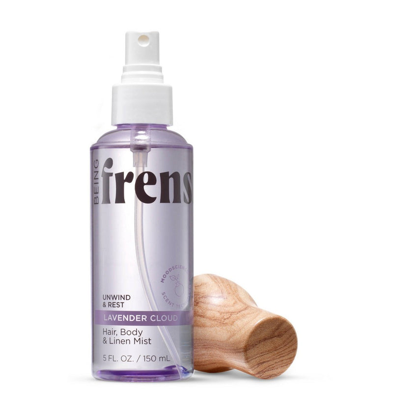 Being Frenshe Hair, Body & Linen Mist Body Spray with Essential Oils - Lavender Cloud - 5 fl oz